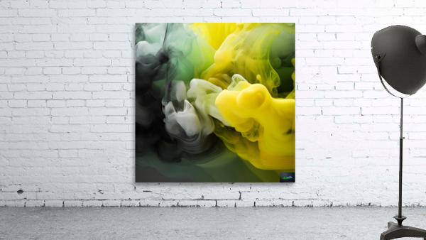 Jamaica in the Clouds Abstract Wall Preview