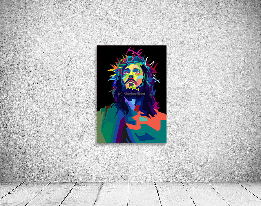 Jesus POP ART Wall Preview