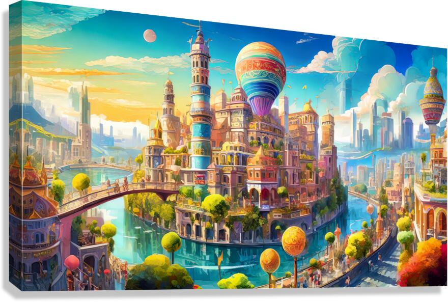 Height Dreams - GIA2401-0177-PIN Canvas Print