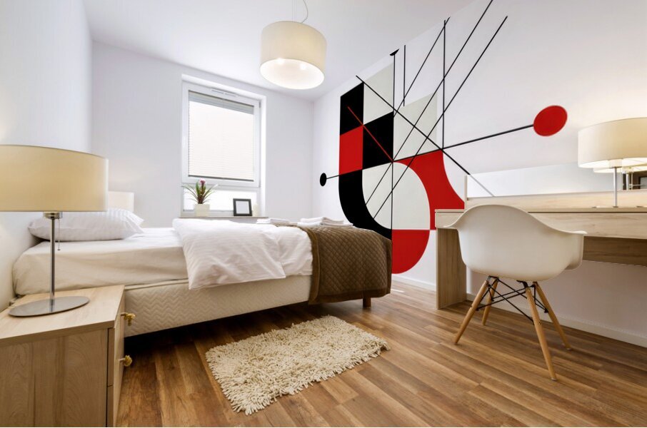 Constructivist Precision   GIA2501 0439 ILU Mural print