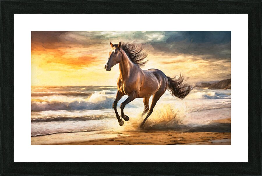 Andalusian Verve - GIA2401-0214-OIL Picture Frame print