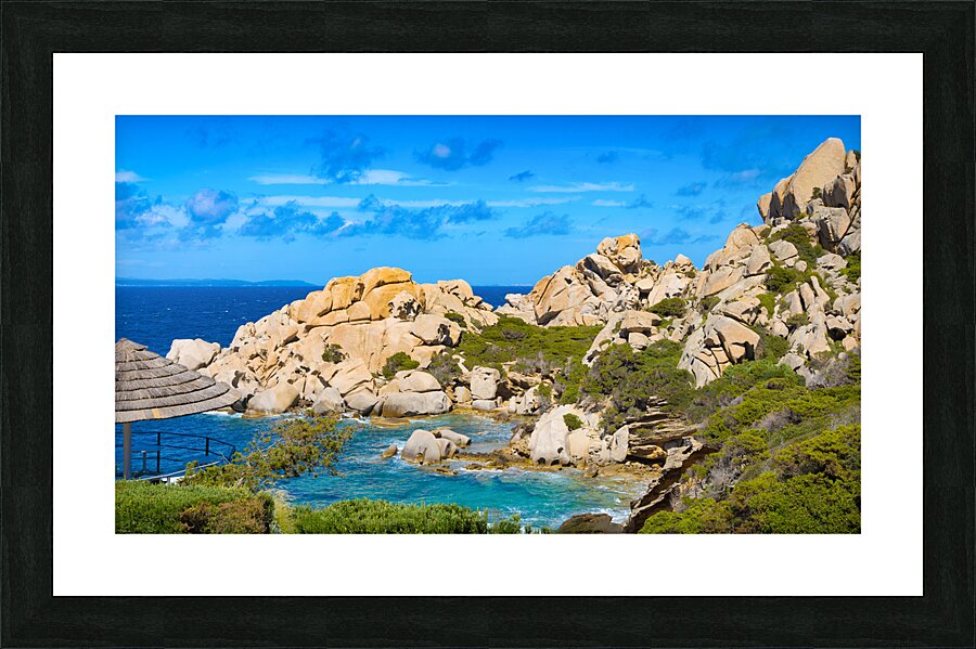 Coastal Splendor - CR2405-0683-REA Picture Frame print