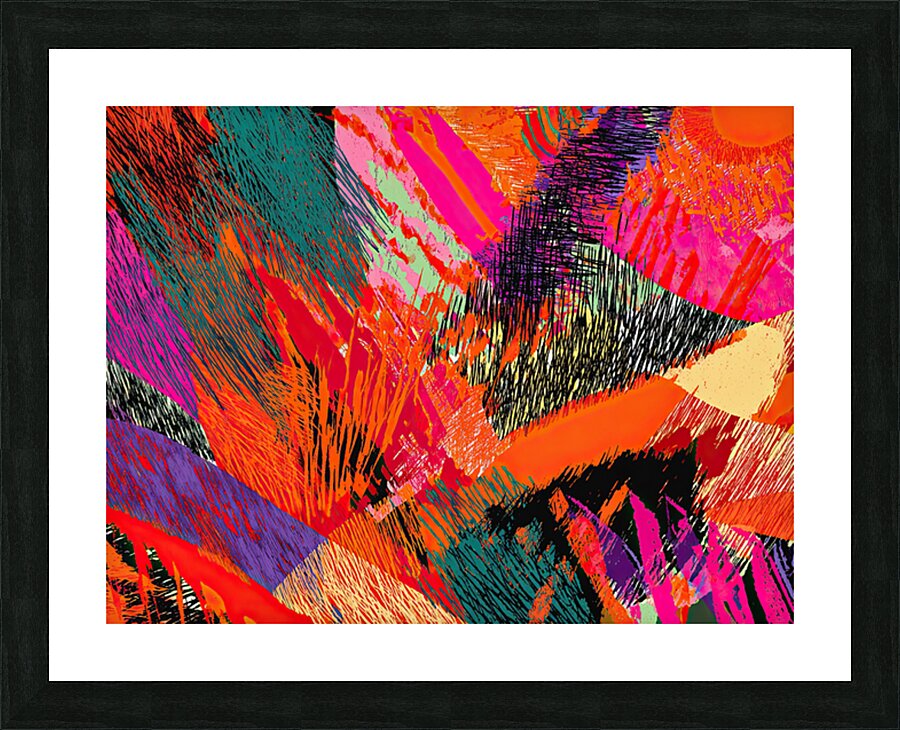 Electric Jungle Rhythm   GIA2501 0603 ABS Picture Frame print