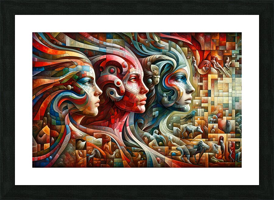 Winds of Harmony - GIA2401-0191-ILU Picture Frame print