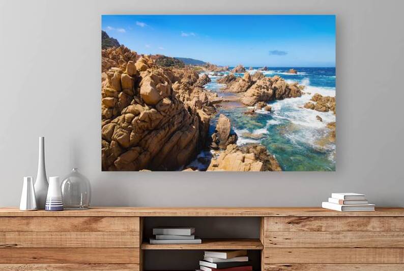 Sea and Rocks - CR2405-0653-REA by JordiCarrio