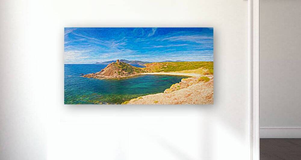 View of Porto Ferro - CR2405-0750-PIN by JordiCarrio
