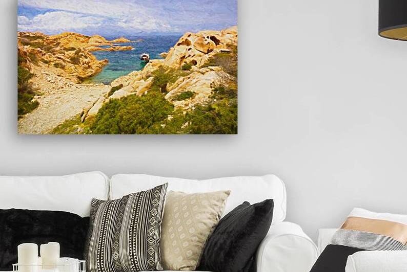 Coastal Retreat - CR2405-0981-OIL by JordiCarrio
