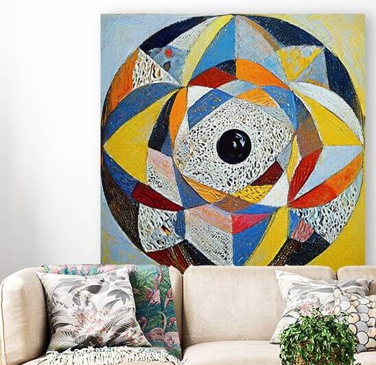 Colorful Orbit - GIA2401-0256-OIL by JordiCarrio