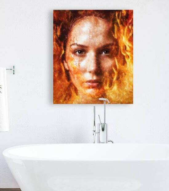 Inner Flame - GIA2401-0270-OIL by JordiCarrio
