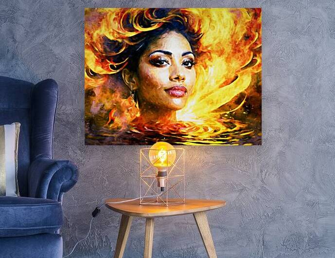 Inner Fire - GIA2401-0271-OIL by JordiCarrio