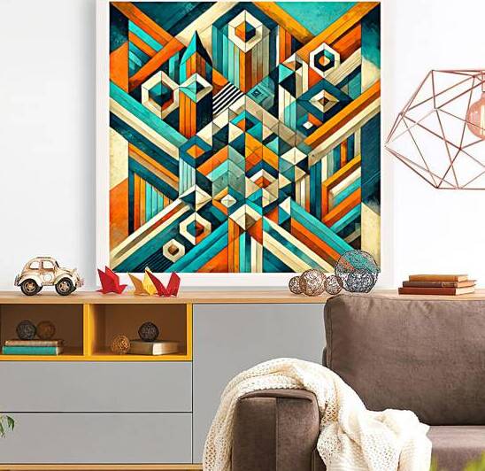 Geometric City - GIA2401-0283-ABS by JordiCarrio