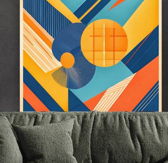 Geometric Symphony - GIA2401-0286-ABS.tiff  by JordiCarrio