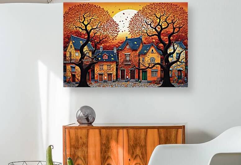 Serene Autumn Sunset - GIA2401-0325-ILU by JordiCarrio