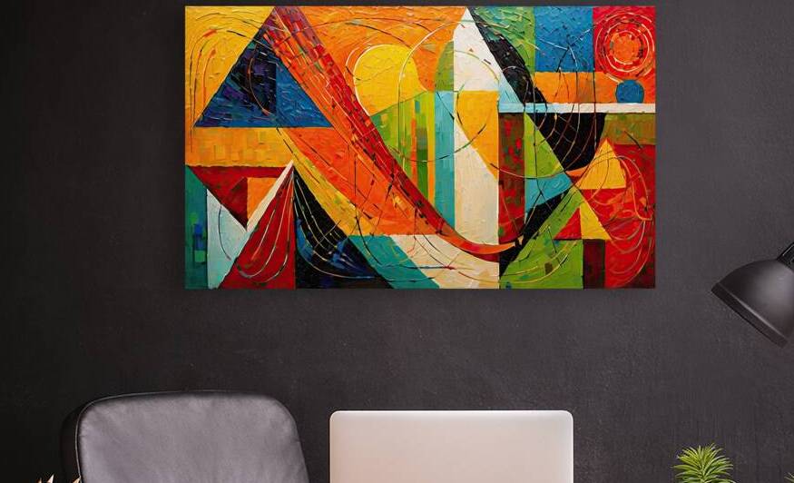 Symphony of Vibrant Colors - GIA2401-0381-OIL by JordiCarrio