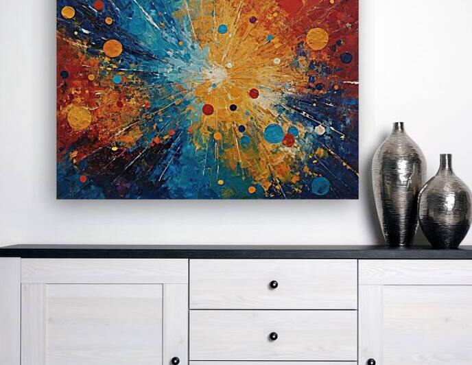 Chromatic Supernova: Vital Hatching   GIA2501 0433 OIL by JordiCarrio