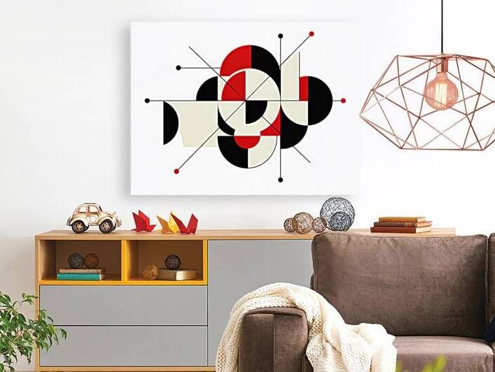 Bauhaus Geometry: Dynamic Abstract   GIA2501 0437 ILU by JordiCarrio