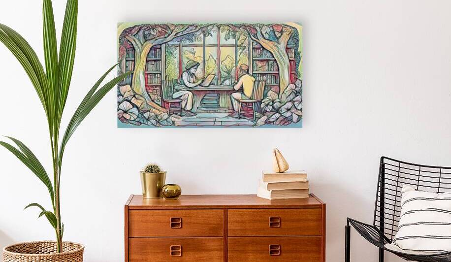 Study Nook Nature Blend   GIA2501 0479 ILU by JordiCarrio