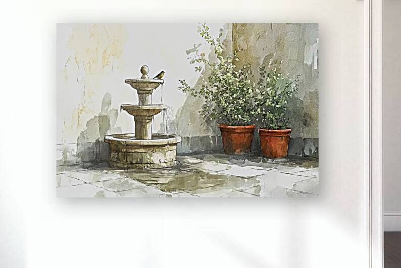 Courtyard Serenity   GIA2501 0557 WAT by JordiCarrio