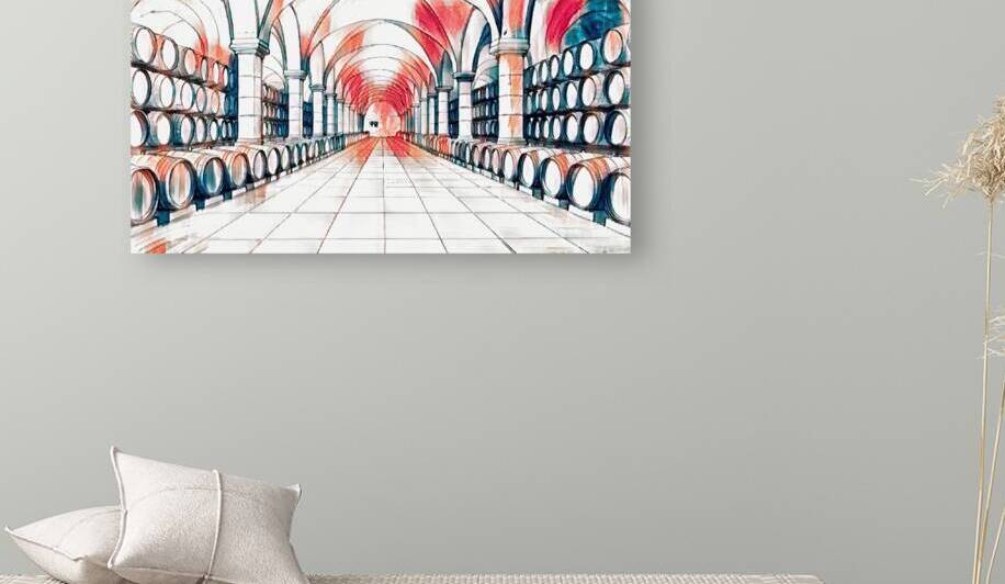 Barrel Cellar Perspective   GIA2501 0566 ILU by JordiCarrio
