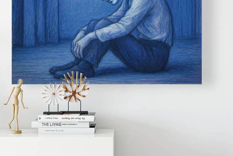 Silence in Blue   GIA2501 0611 ILU. by JordiCarrio