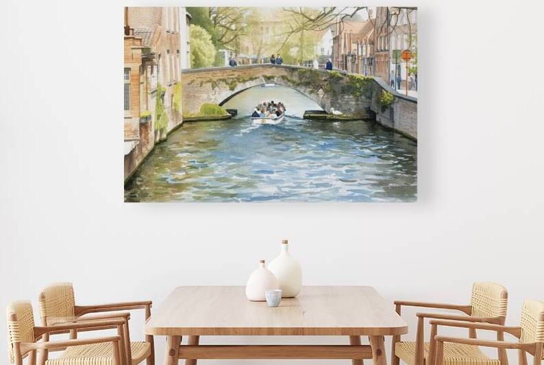 Spring Boat Ride in Bruges   GIA2501 0622 WAT by JordiCarrio