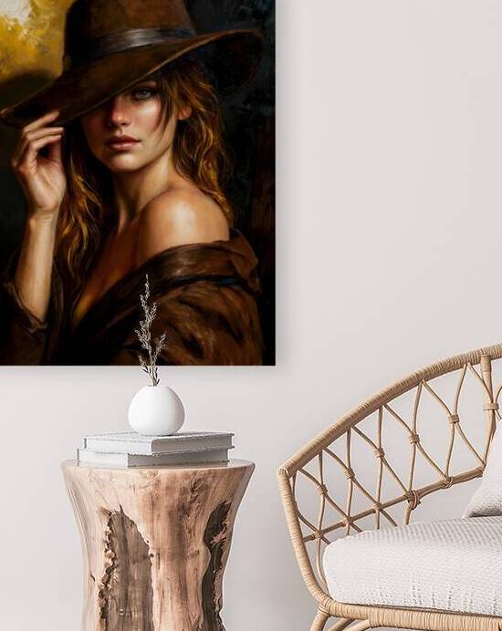 Mystique in Chiaroscuro Gold -GIA2501-0666-OIL. by JordiCarrio