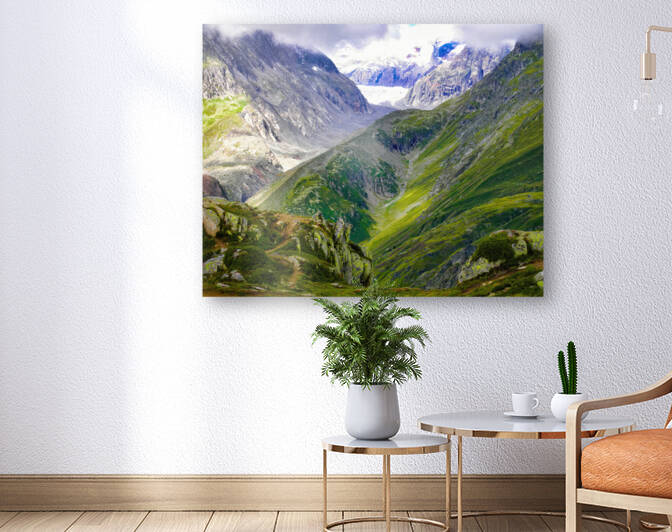 Majestic Aletsch Glacier - N0708 59 ORT 2 by JordiCarrio