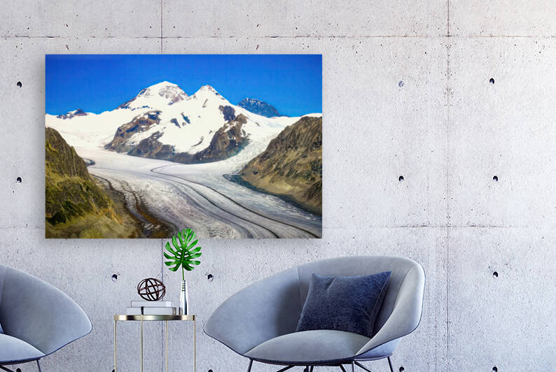 Aletsch Glacier - Eggishorn Viewpoint - N0708 123 ORT 2 by JordiCarrio