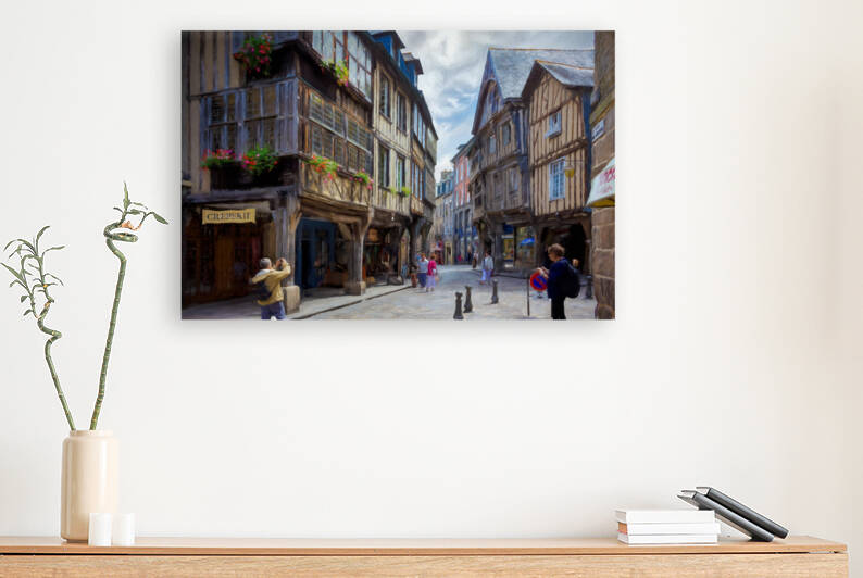 Medieval Streets of Dinan - C1506-1624-PIN by JordiCarrio