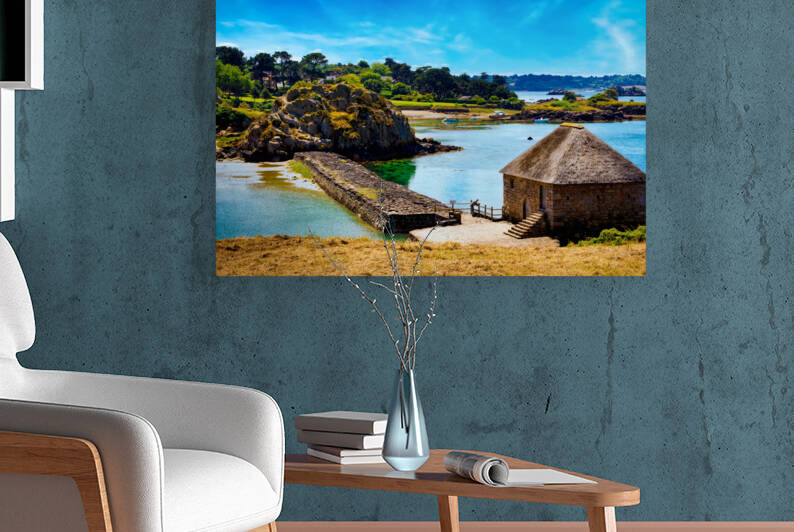 Low Tide Passage to Berde Island - C1506-1710-ABS by JordiCarrio