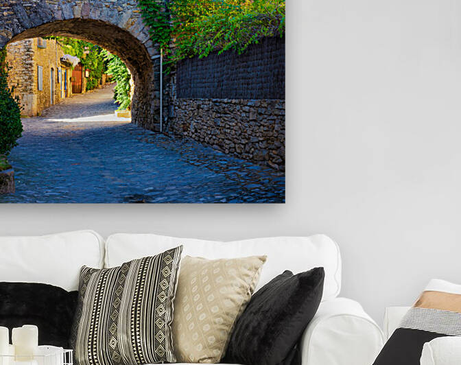 Historic center street of Peratallada - C1610 7662-ORT by JordiCarrio