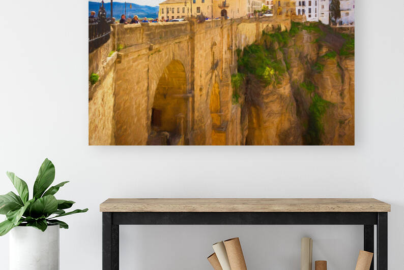 Breathtaking New Bridge in Ronda - C1804 2891 PIN by JordiCarrio