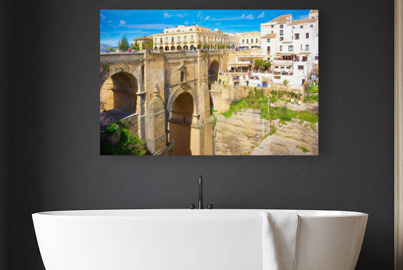 Architectural Harmony in Ronda -  C1804 2894 PIN by JordiCarrio