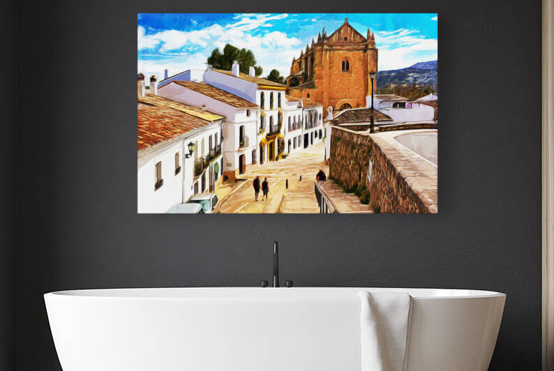 Charming Streets of Ronda - C1804-2933-WAT by JordiCarrio