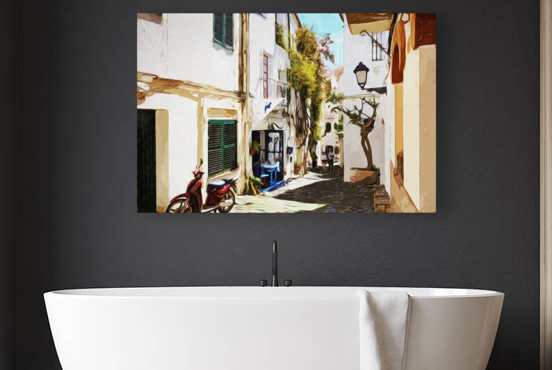 The narrow streets of Cadaques - C1905 5545 WAT by JordiCarrio