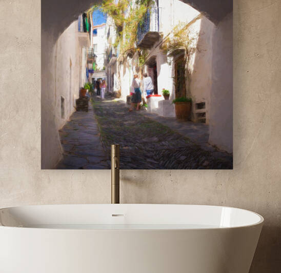 Cobbled streets of Cadaques - C1905 5550 PIN by JordiCarrio