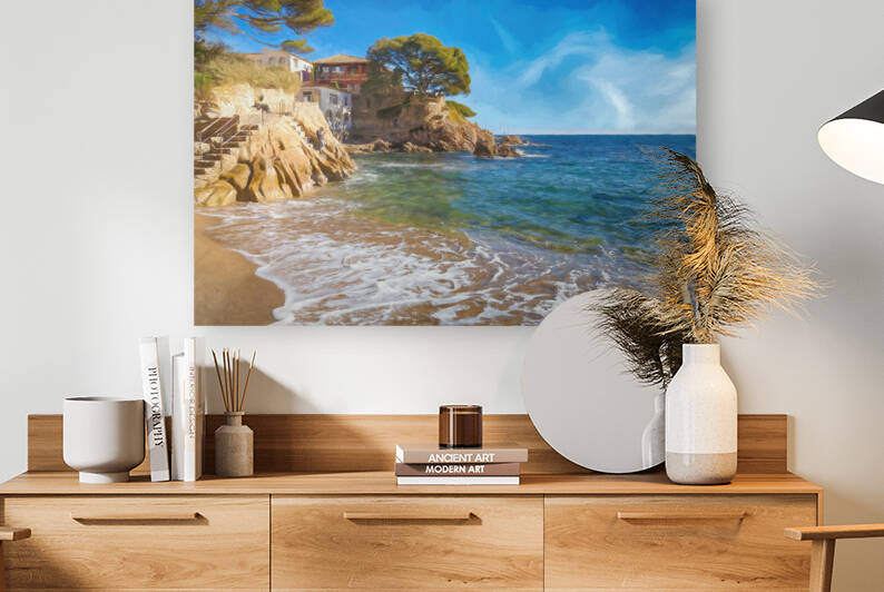 Majestic Beauty of Cala Malaret - CR2201-6750-PIN by JordiCarrio