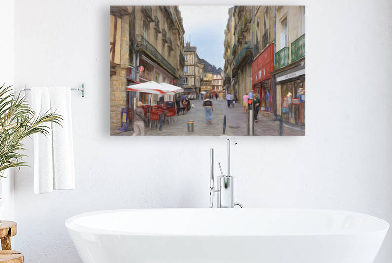 Historic center of Auray Morbihan - C1507-2068-PIN by JordiCarrio