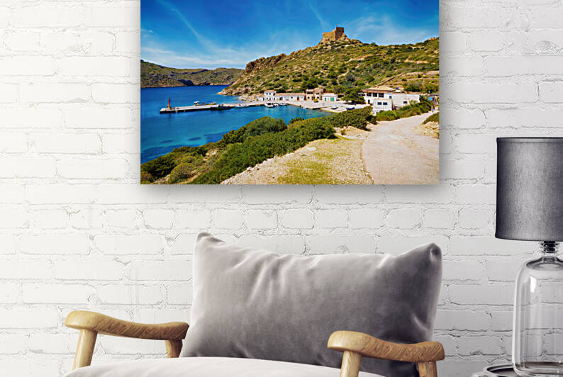 Port of Cabrera and the Castle - CR2204-7340-ORT by JordiCarrio