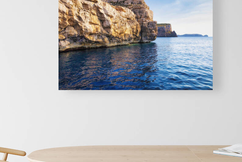 Majestic Cliffs of Cabrera Island - CR2204-7392-ORT by JordiCarrio