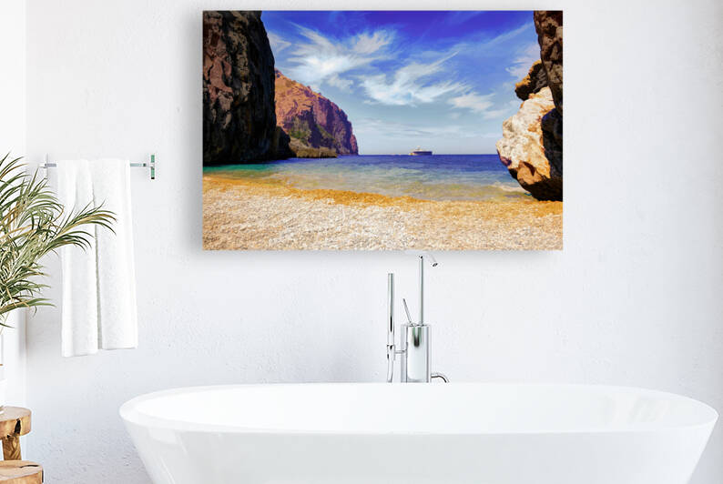 Majestic La Calobra Cove - CR2205-7570-PIN by JordiCarrio