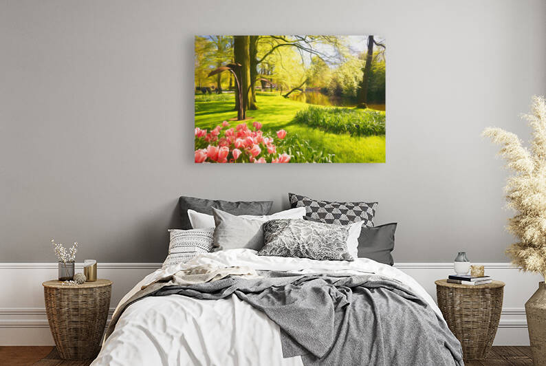 Serenity of Spring - CR2305-9179-OIL by JordiCarrio