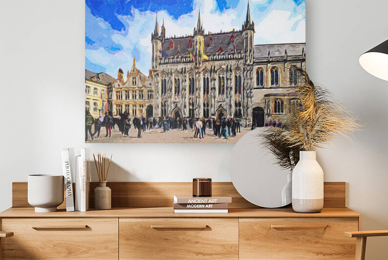 Historium Bruges Facade - CR2304-8995-WAT by JordiCarrio