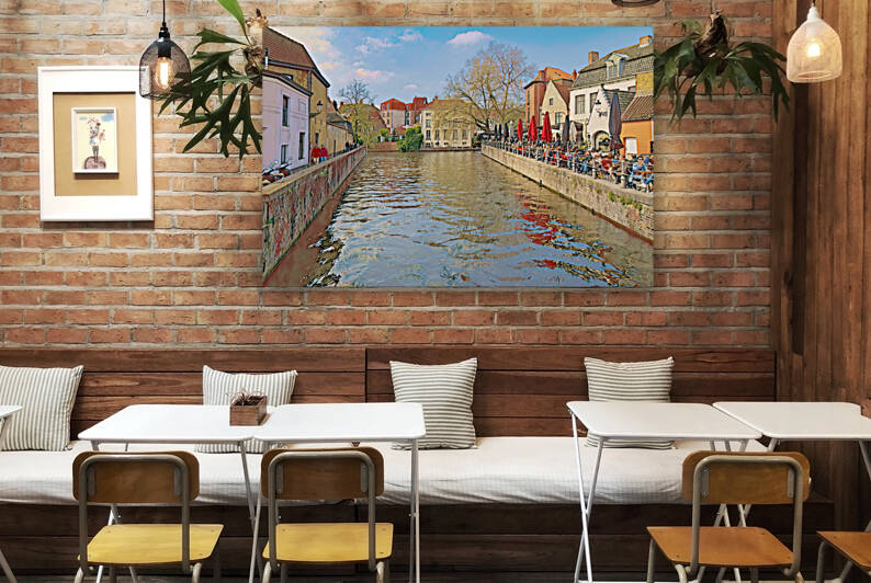 Enchanting Canal of Bruges - CR2304-9010-WAT2 by JordiCarrio