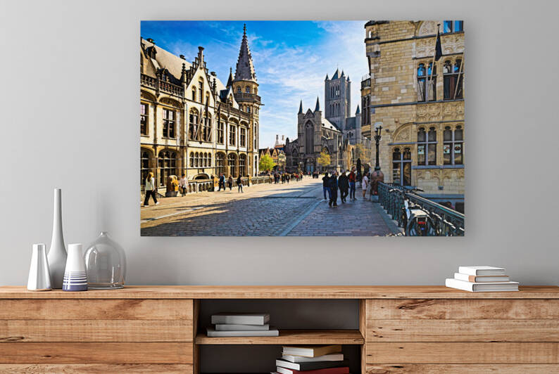 Historical monuments of Ghent - CR2304-9036-ABS by JordiCarrio