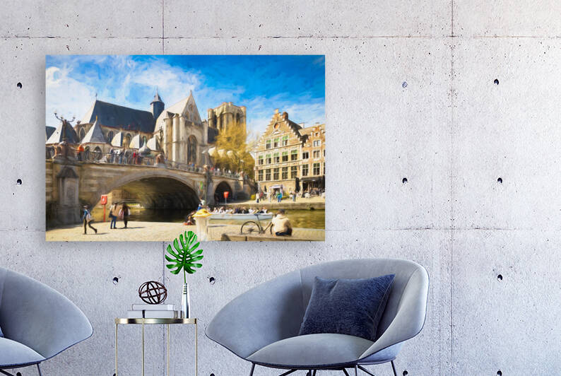 Elevated Serenity - CR2304-9058-OIL by JordiCarrio