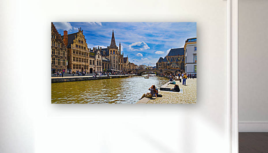 The Majestic Canal of Ghent - CR2304-9079-ORT by JordiCarrio