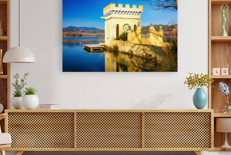 Banyoles lake fishing houses - CR2201-6642-GLA by JordiCarrio