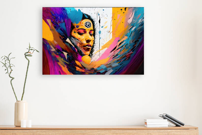 The beauty of thought - GIA0923-1027-OIL by JordiCarrio