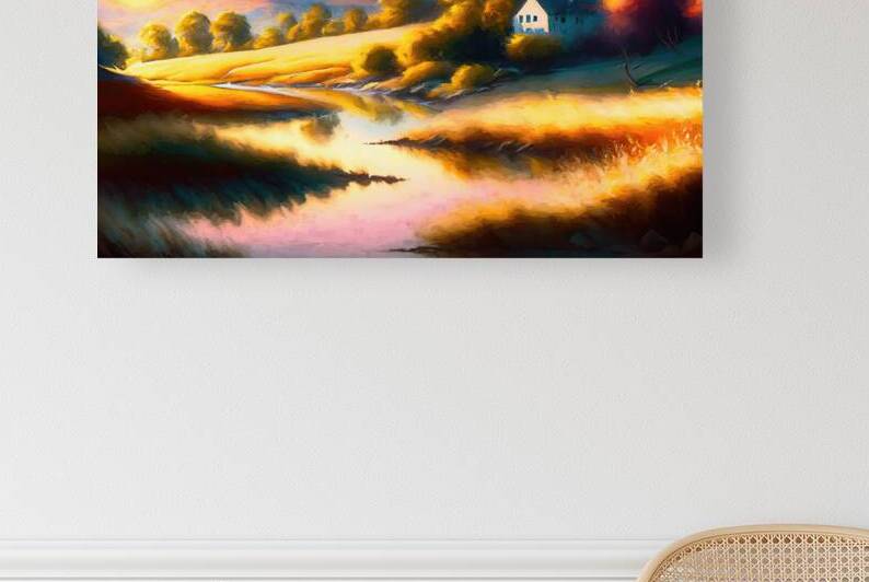Sunrise in the valley - GIA-2309-1046-OIL by JordiCarrio